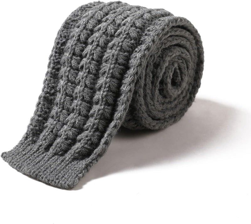 BEARUN Kids Knitted Scarf Winter Fashion Solid Color Toddler Baby Warm Scarves Wrap Neck Warmer for Girls Boys - Image 3